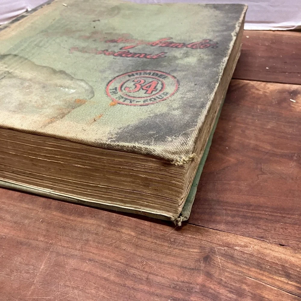 W. Bingham Co. Catalog Number 34 1935 Vintage Industrial Hardware Cleveland